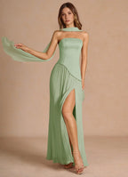 Simple Sleeveless Floor-Length Maxi Dress