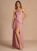 Simple Sleeveless Floor-Length Maxi Dress