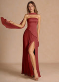Simple Sleeveless Floor-Length Maxi Dress