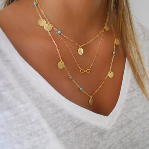 Collares de patchwork de moda 