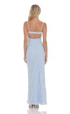 Sexy Spaghettiträger Blumenmuster Rückenfrei Meerjungfrau Maxi Ballkleid