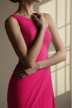 Elegant ormal Party Prom Dress One Shoulder Maxi Dress