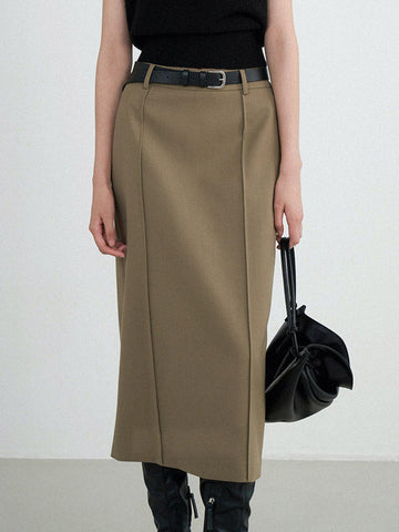 Loose Buttoned Solid Color Long Sleeves Lapel Blouses&Shirts Tops + Skirts Bottom + Notched Collar Blazer Outerwear Three Pieces Set