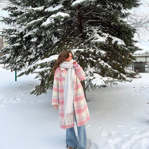 Nordic Damen Oversize-Trenchcoat 