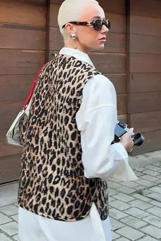 Chaleco de leopardo 