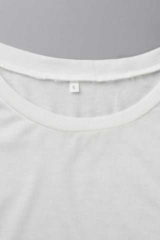 Tops casuales de cuello redondo con bolsillos y parches sólidos (13 colores) 