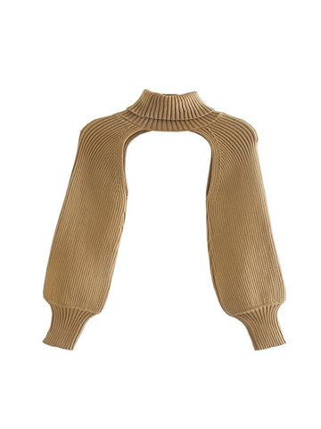 Neue Frauen Rollkragen Kragen langarm Stricken Pullover Femme Chic design Casual Pullover High Street Damen Tops