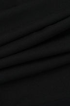 Ruched Mesh Panel Strapless Sheer Maxi Dress