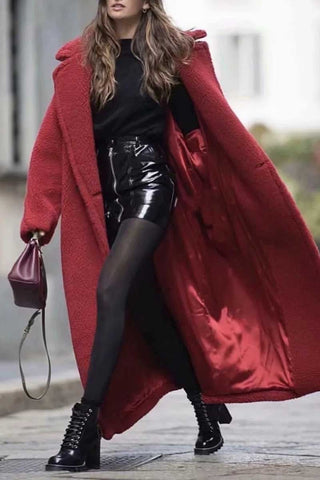 Chicindress Lammmantel Übergröße (4 Farben) 