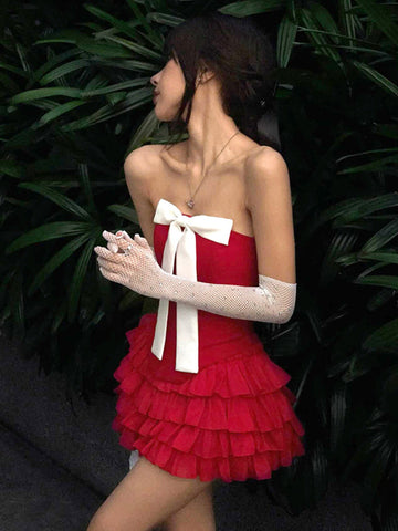 TARUXY Bow Splice Crop Tops Frauen Sexy Off Schulter Backless Bodycon Tank Top Heiße Mädchen Club Solide Partei Schlanke Weste Frau 2024 