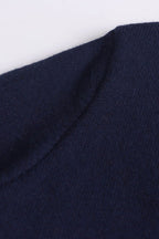 Contrast Panel Layering Cardigan