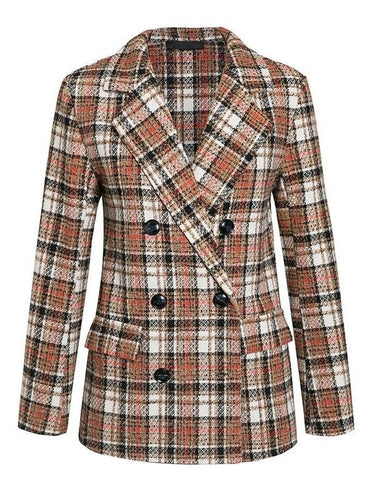 PRECIOSA BLAZER DE CUADROS 