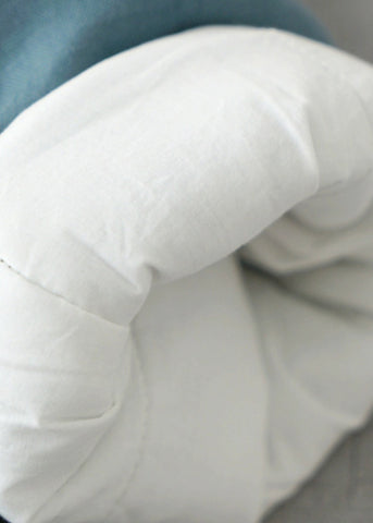 Art Blue Mandarin Kragen Dicke Feine Baumwolle Gefüllt Lange Mäntel Winter