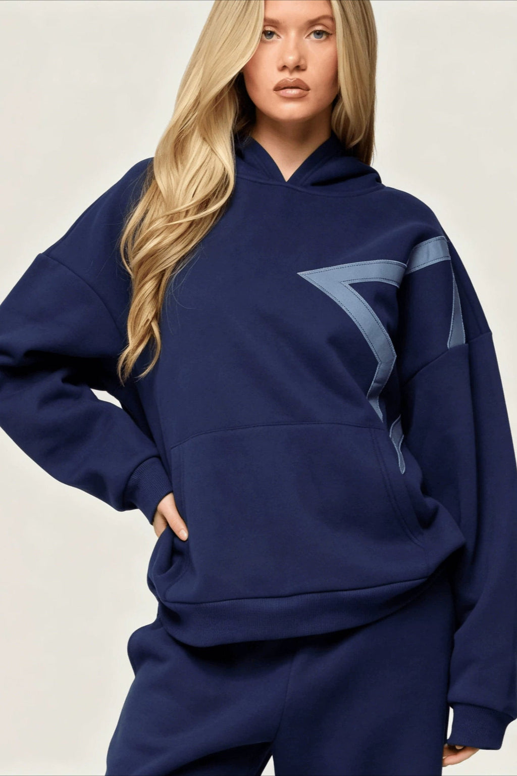 Star Hoodie Pants Two Piece Set