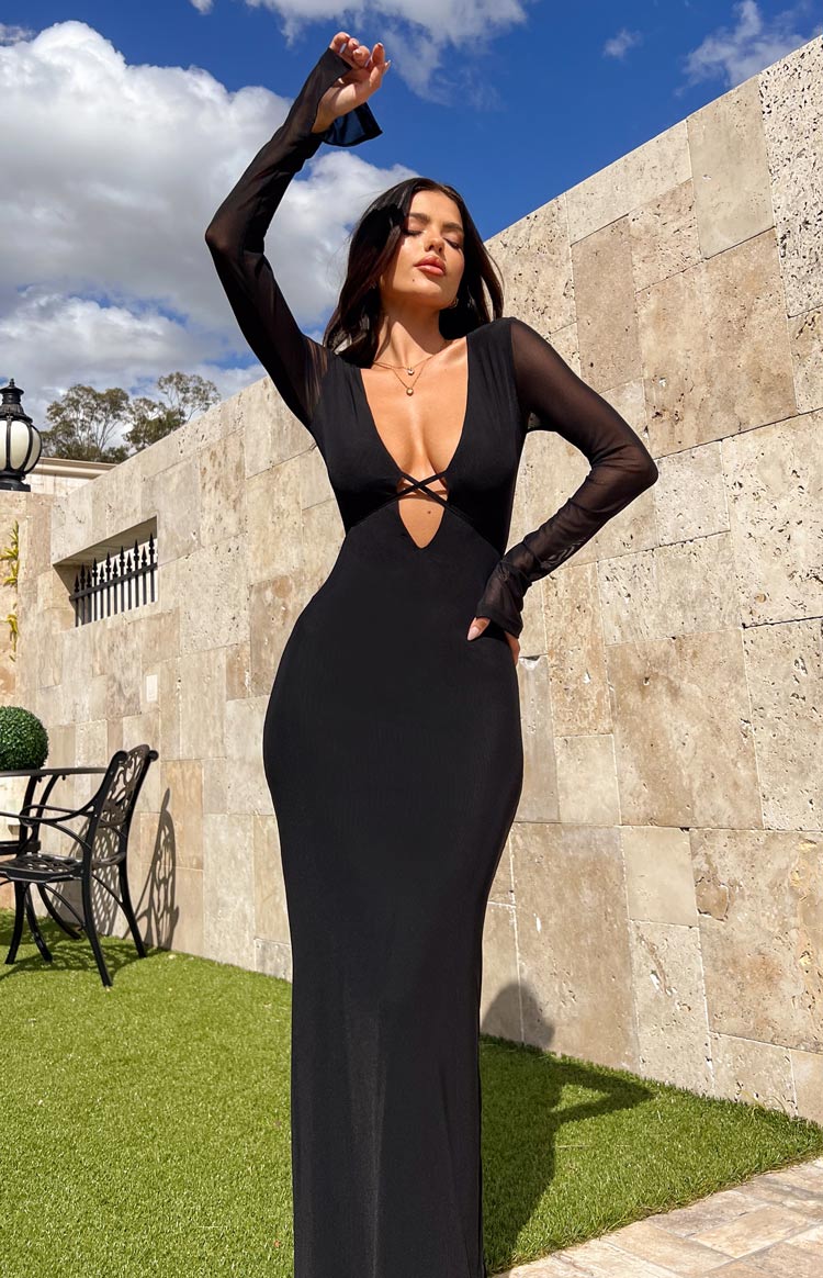 Sexy Sleeve Backless Sheath Prom Dress