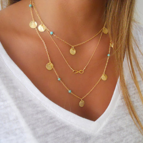 Collares de patchwork de moda 