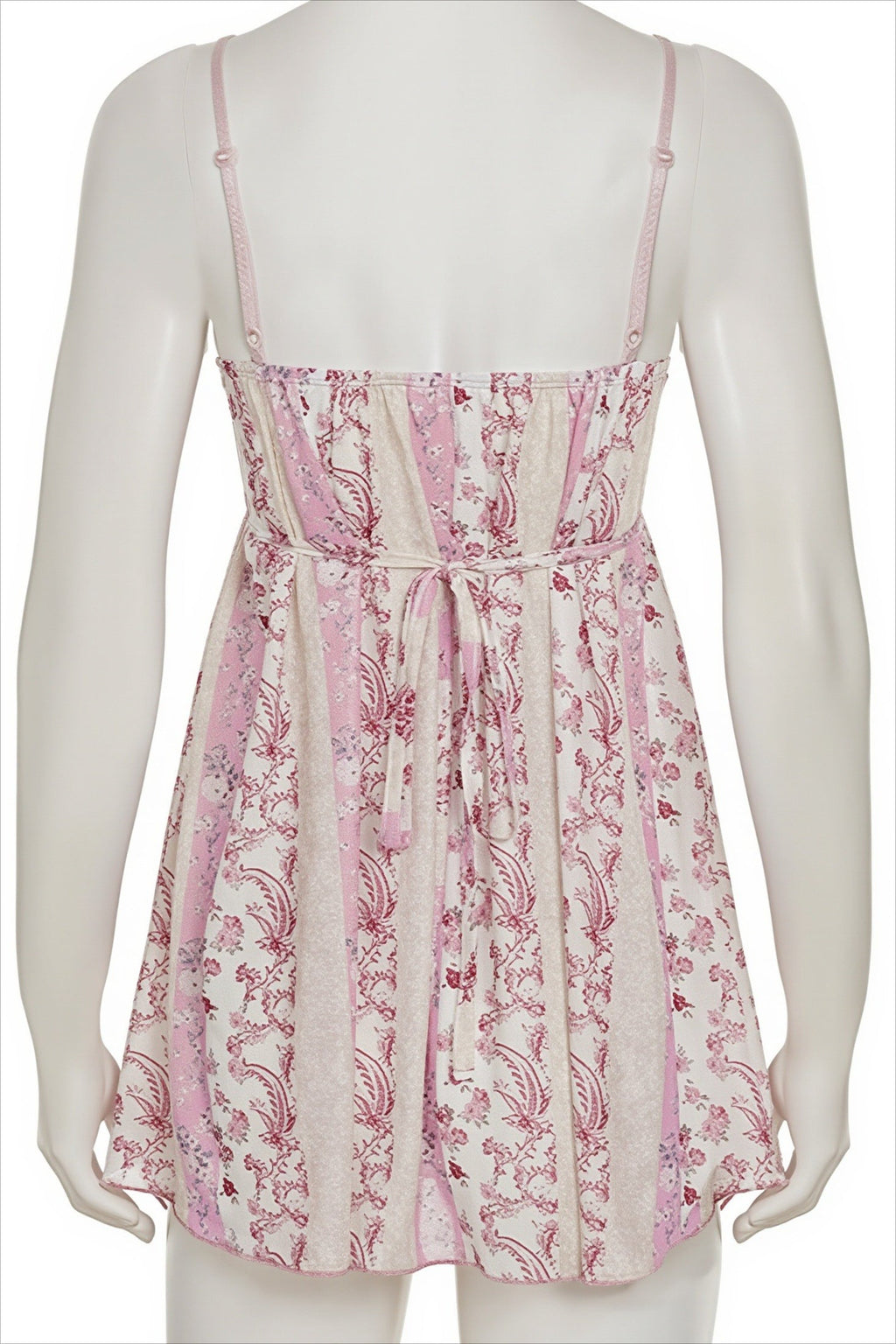 Floral Lace Patchwork V‑Neck Cami Top