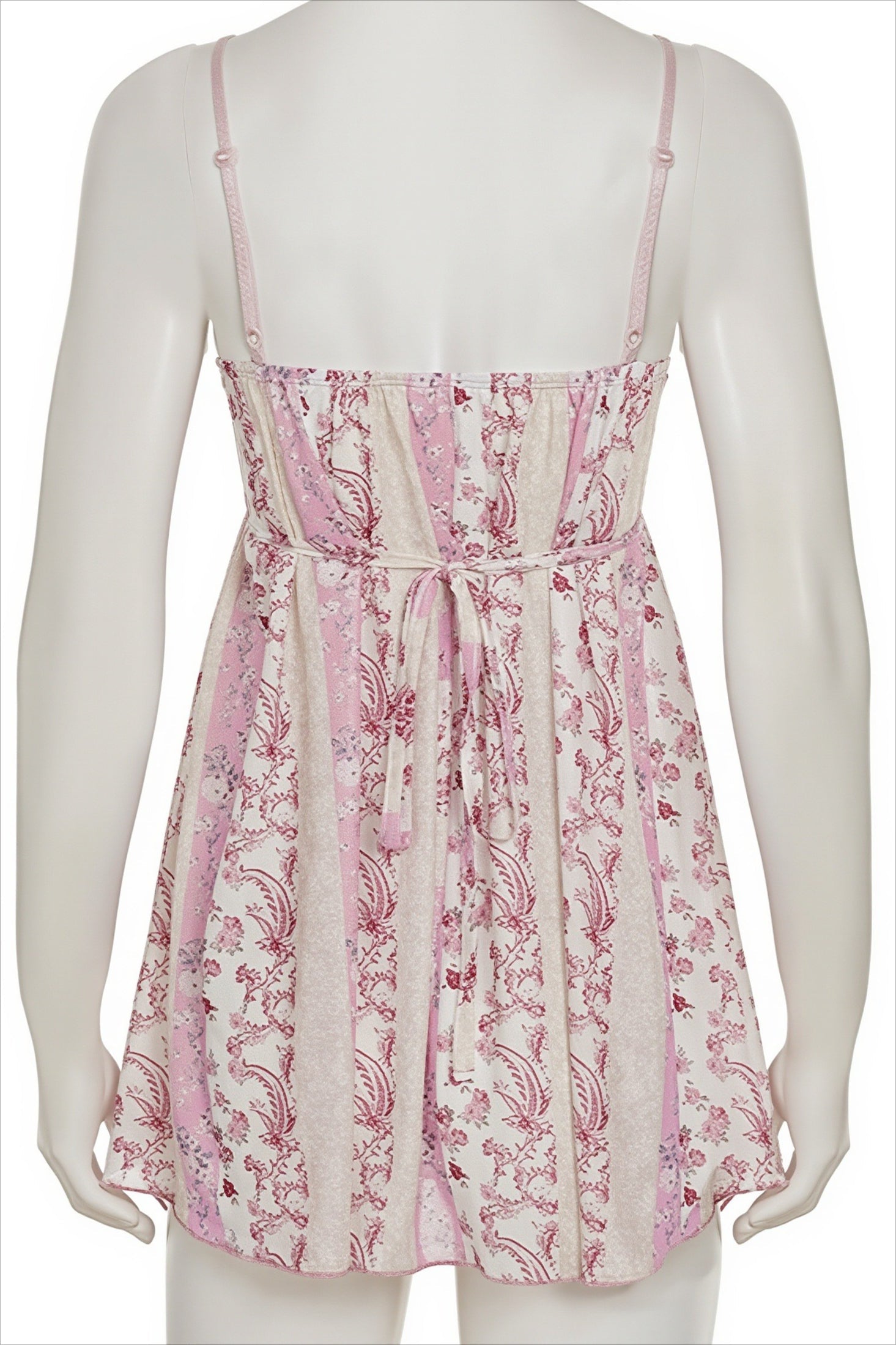 Floral Lace Patchwork V‑Neck Cami Top