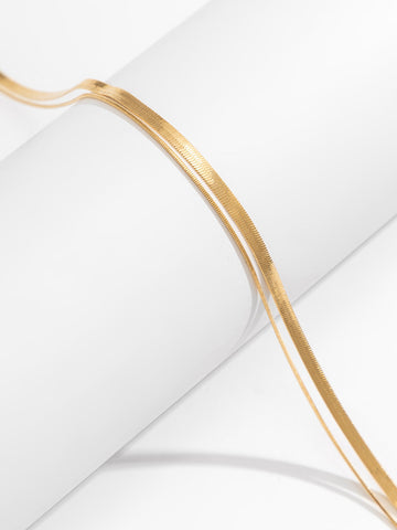 Cadena de cintura de moda en capas 