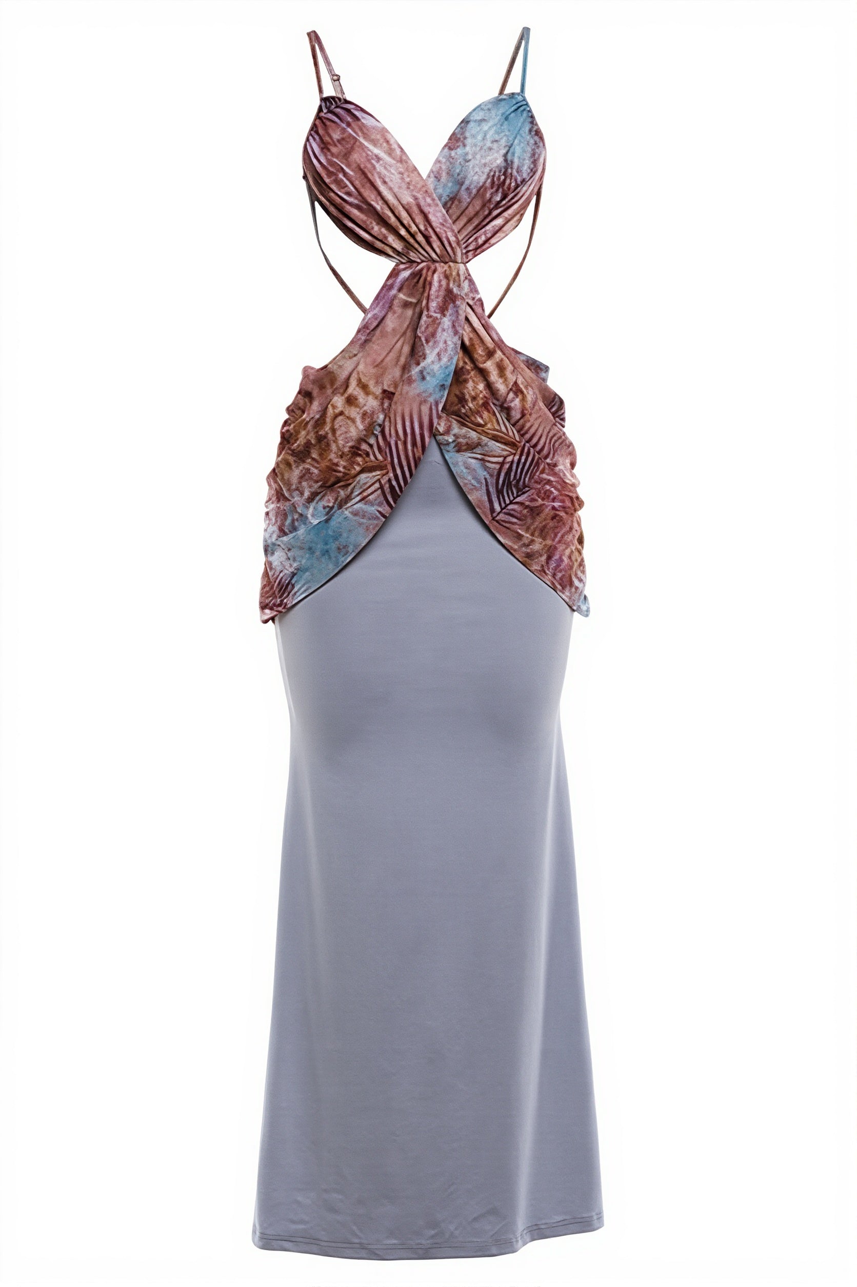 Sexy Backless Cami Vacation Maxi Dress