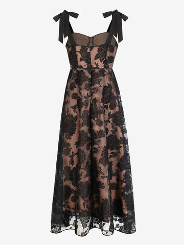 A-Line Dress Sweetheart Neckline Sleeveless Party Prom Maxi Dresses