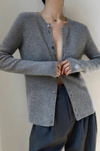Tailored Knit Cardigan