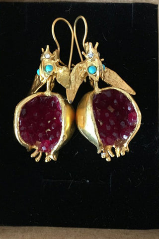 Accesorios de aretes de moda 