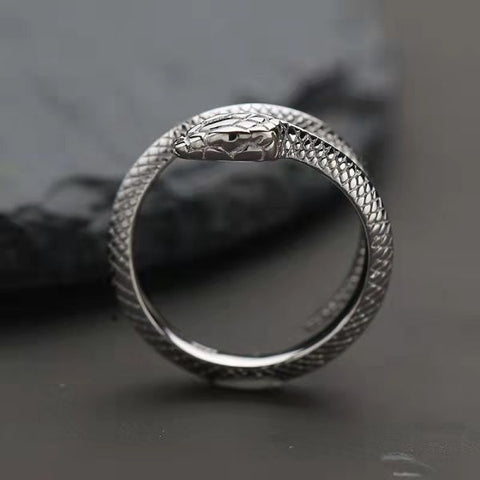 Sterling Silver Handmade Snake Ring