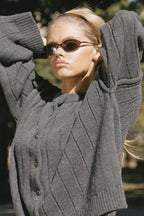Soft Rib Relaxed Cardigan