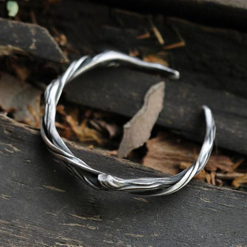Sterling Silver Vintage Deadwood Bracelet