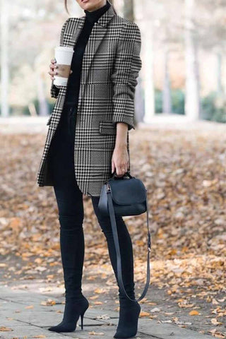 Chicindress Eleganter und stylischer Pendlermantel mit Stehkragen (6 Farben) 