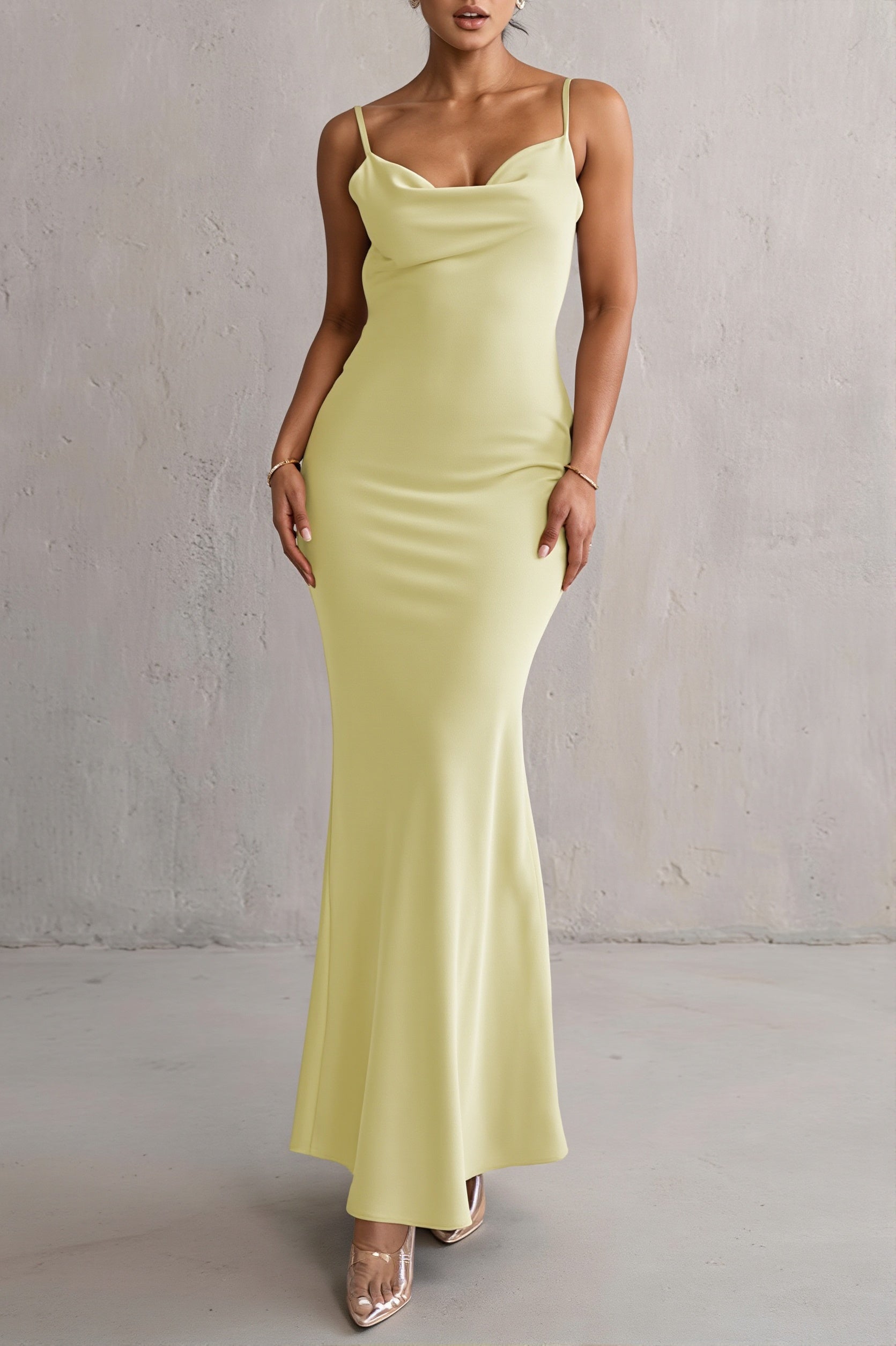 Sexy 3D Flower Cami Open Back Maxi Dress
