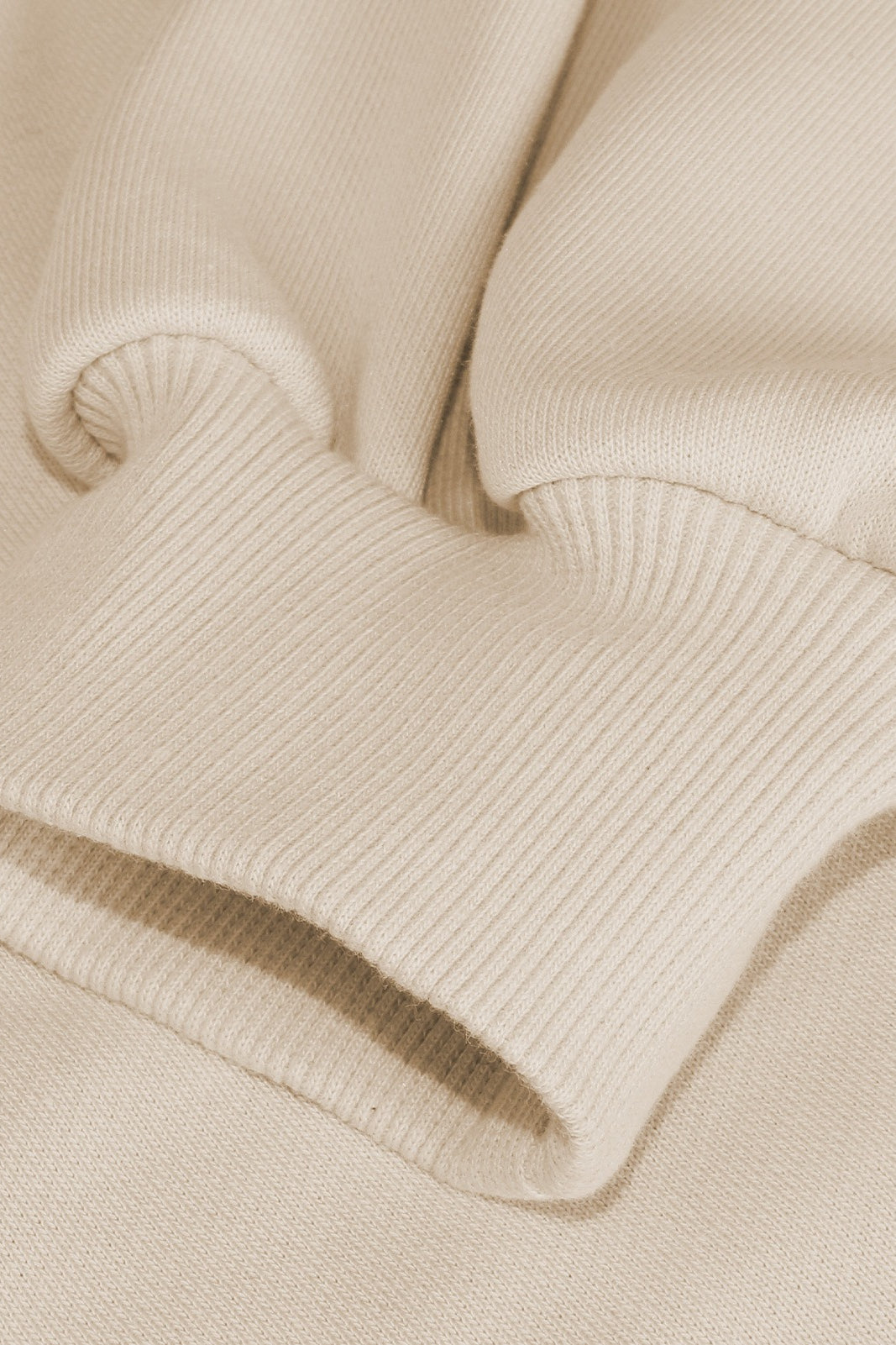 Plain Cropped Zipper Sporty Sweatshirt