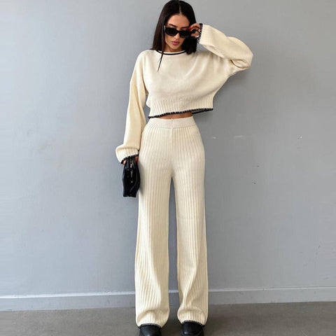 Conjunto de suéter y pantalón Lily 