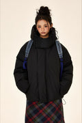 Unisex High Neck Puffer Jacket