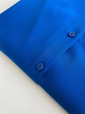 Blusa elegante de manga larga en tres colores lisos 