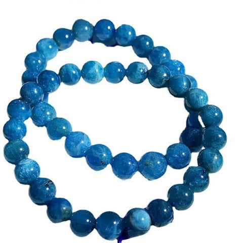 Natural Aquamarine Cat's Eye Moonlight Lucky Bracelet