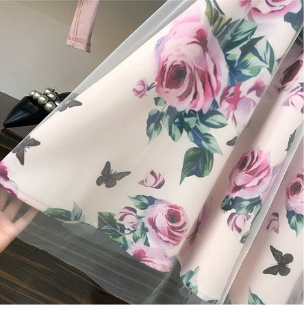 CONJUNTO DE CAMISETA Y FALDA MONICA 