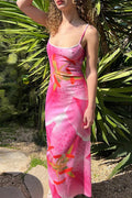 Sweet Floral Cami Maxi Dress