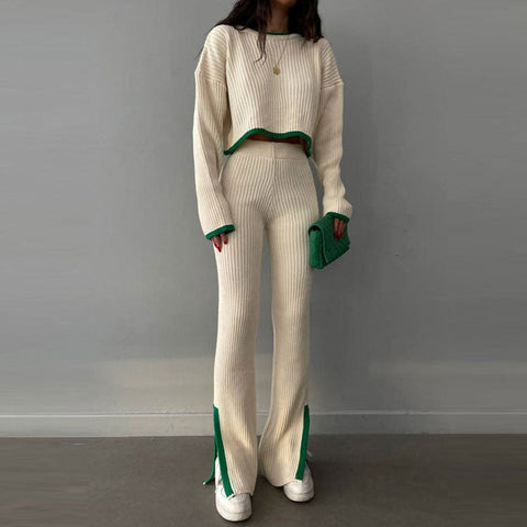 Conjunto de suéter y pantalón Lily 