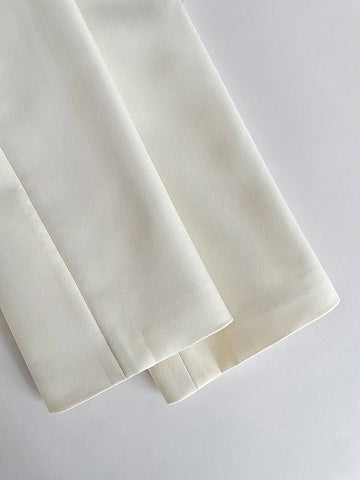 Blazer vintage holgado con botones en blanco y negro 