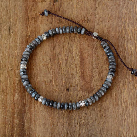 Pulsera tibetana de jaspe Picasso 