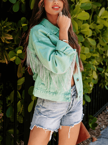 CHAQUETA VAQUERA CON FLECOS Y CORTINA FIESTA LIFE 