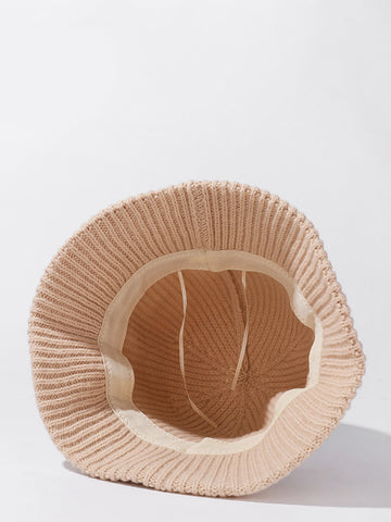 Fahion Pure Color Knitted Winter Warm Hat