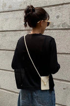 V-Neck Lightweight Knit Cardigan