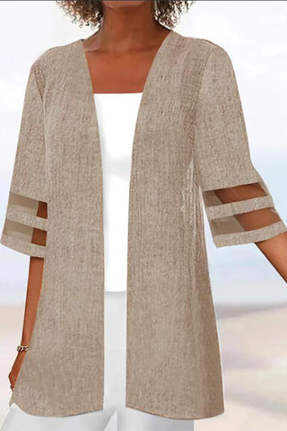 Prendas de abrigo casuales de color liso (6 colores) 