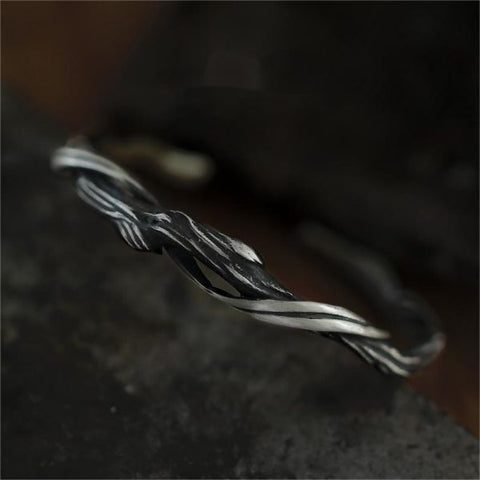 Sterling Silver Vintage Deadwood Bracelet