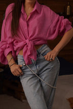 Solid Casual Chic Long Sleeve Blouse
