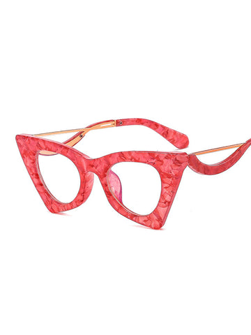 Sun-Protection Geometric Hollow Sunglasses Accessories