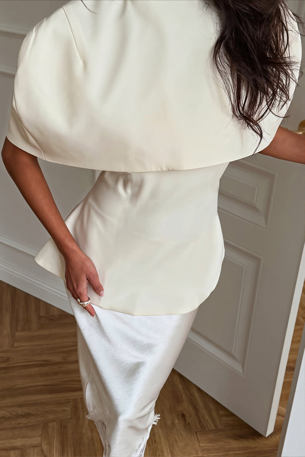 Elegant Shrug Top Two Piece Everyday Blouse
